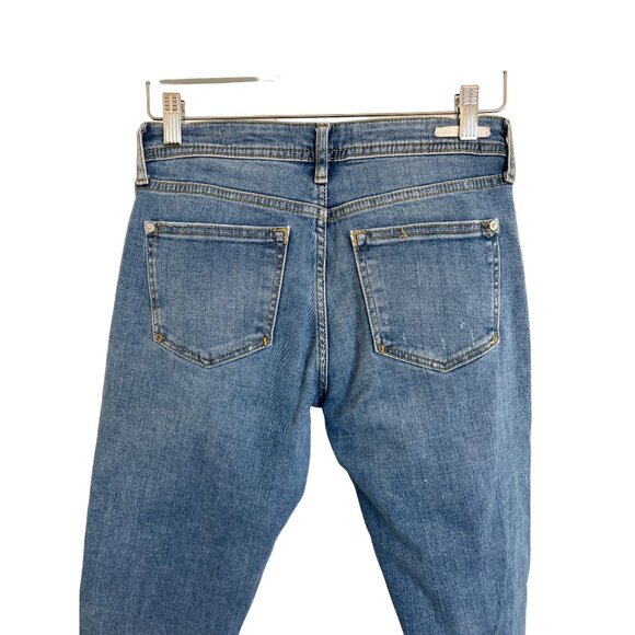 Pilcro & The Letterpress Mid-Rise Slim Boyfriend Jeans - Picture 7 of 9